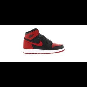 JORDAN RETRO 1 BRED 7Y /8.5-9W